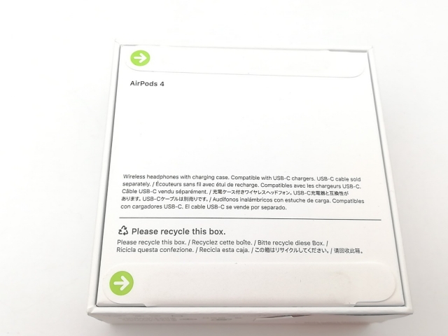 【未使用】Apple AirPods 4 MXP63J/A【ECセンター】保証期間１ヶ月_3