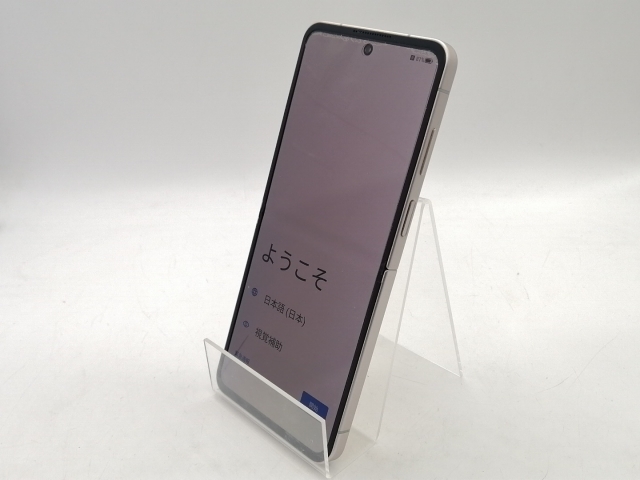 中古】ZTE ymobile 【SIMフリー】 Libero Flip 6GB 128GB ゴールド 
