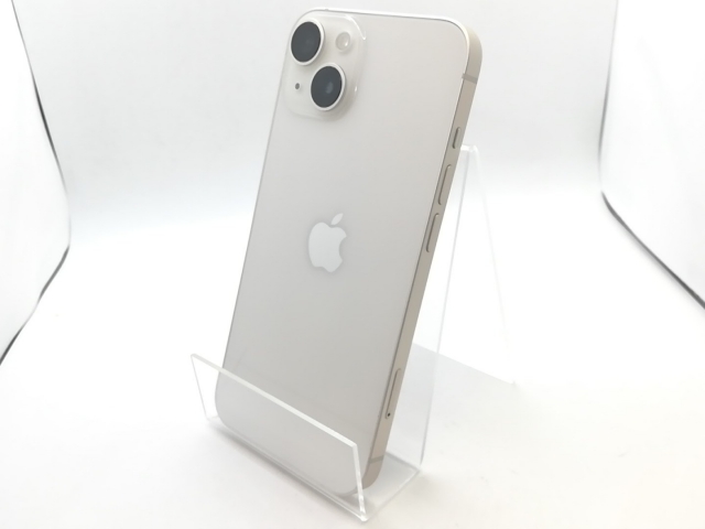 【中古】Apple 国内版 【SIMフリー】 iPhone 14 128GB スターライト MPUQ3J/A【熊本】保証期間１ヶ月【ランクA】