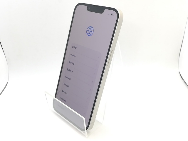 【中古】Apple 国内版 【SIMフリー】 iPhone 14 128GB スターライト MPUQ3J/A【熊本】保証期間１ヶ月【ランクA】_1