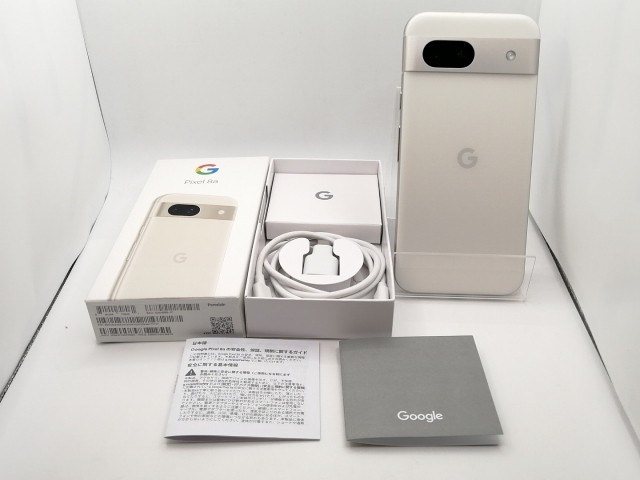 【中古】【赤ロム保証あり】Google au 【SIMフリー】 Pixel 8a ポーセリン 8GB 128GB G576D【熊本】保証期間１ヶ月【ランクB】