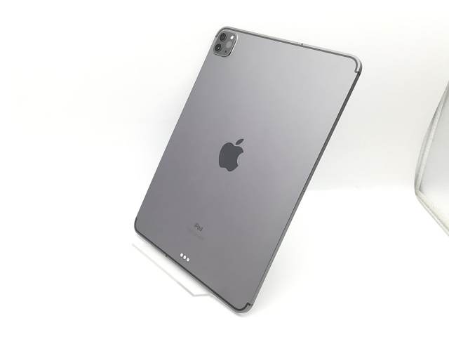 【中古】Apple SoftBank 【SIMロック解除済み】 11インチ iPad Pro（第2世代/2020） 128GB スペースグレイ MY2V2J/A【熊本】保証期間１ヶ月【ランクC】