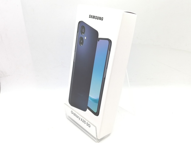 【未使用】SAMSUNG docomo 【SIMフリー】 Galaxy A25 5G ブラック 4GB 64GB SC-53F【熊本】保証期間３ヶ月