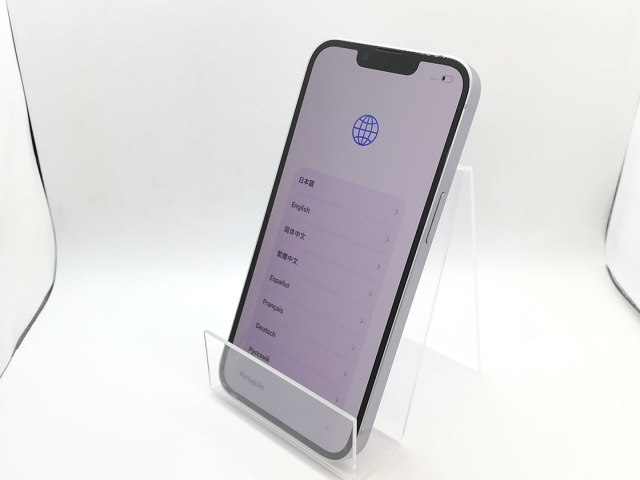 【中古】Apple SoftBank 【SIMフリー】 iPhone 14 128GB パープル MPUY3J/A【熊本】保証期間１ヶ月【ランクA】_1
