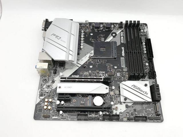 【中古】ASRock B550M Pro4 B550/AM4/MicroATX【熊本】保証期間１週間