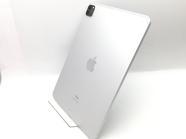 【中古】Apple 【Wi-Fi】 11インチ iPad Pro（第3世代/2021） 128GB シルバー MHQT3J/A【熊本】保証期間１ヶ月【ランクA】