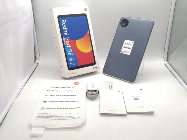 【中古】Xiaomi 海外版 【Wi-Fi】 Redmi Pad SE 【Snapdragon 680/4GB/128GB】【熊本】保証期間１ヶ月【ランクA】_7