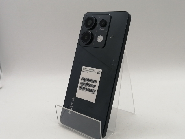 【中古】Xiaomi au 【SIMフリー】 Redmi Note 13 Pro 5G ミッドナイトブラック 8GB 256GB XIG05【熊本】保証期間１ヶ月【ランクA】