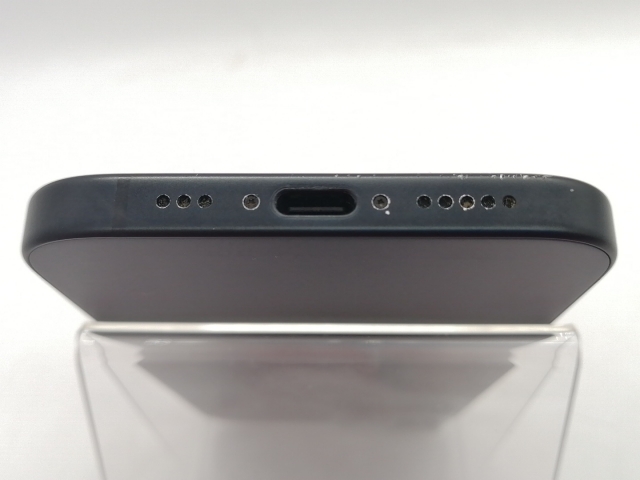 【中古】Apple 国内版 【SIMフリー】 iPhone 15 128GB ブラック MTMH3J/A【熊本】保証期間１ヶ月【ランクB】