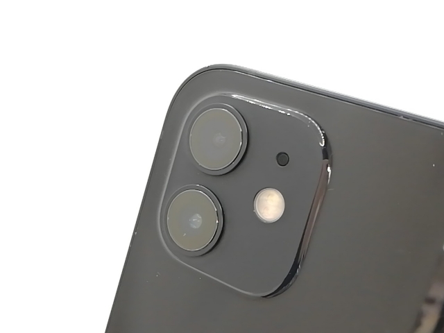 【中古】Apple SoftBank 【SIMロック解除済み】 iPhone 12 64GB ブラック MGHN3J/A【熊本】保証期間１ヶ月【ランクB】_6