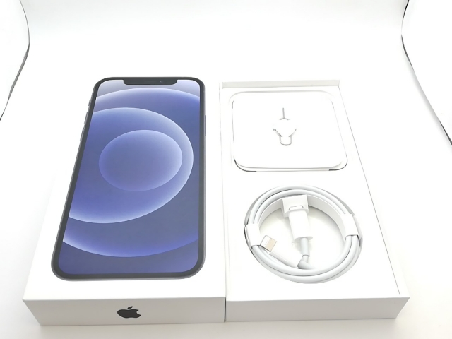 【中古】Apple SoftBank 【SIMロック解除済み】 iPhone 12 64GB ブラック MGHN3J/A【熊本】保証期間１ヶ月【ランクB】_9