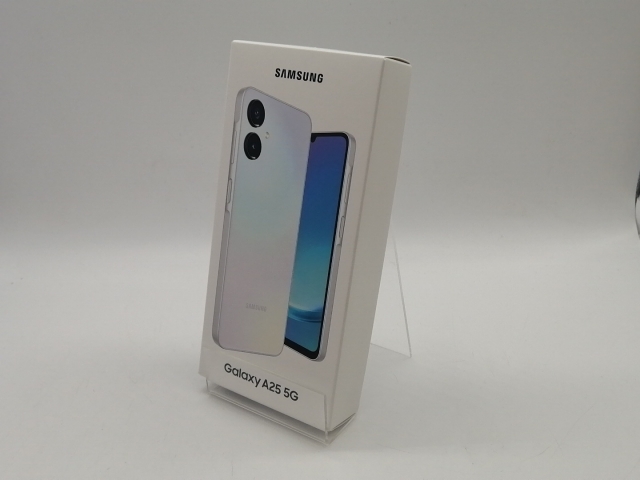 未使用】SAMSUNG au 【SIMフリー】 Galaxy A25 5G ライトブルー 4GB