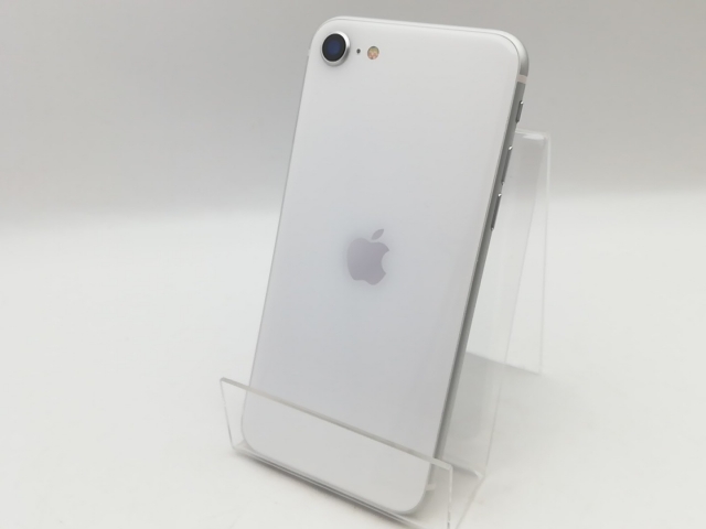 【中古】Apple SoftBank 【SIMロック解除済み】 iPhone SE（第2世代） 64GB ホワイト MHGQ3J/A（後期型番）【熊本】保証期間１ヶ月【ランクB】