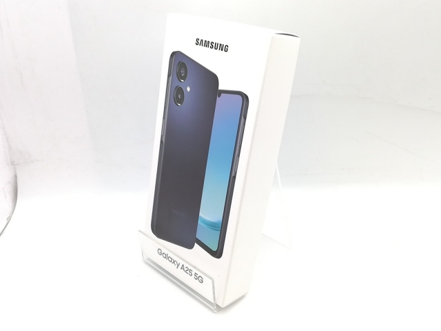【未使用】SAMSUNG docomo 【SIMフリー】 Galaxy A25 5G ブラック 4GB 64GB SC-53F【熊本】保証期間３ヶ月