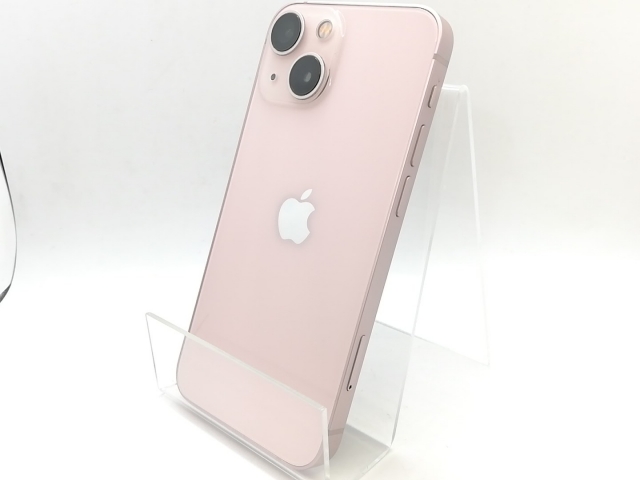 【中古】Apple docomo 【SIMフリー】 iPhone 13 mini 128GB ピンク MLJF3J/A【熊本】保証期間１ヶ月【ランクC】