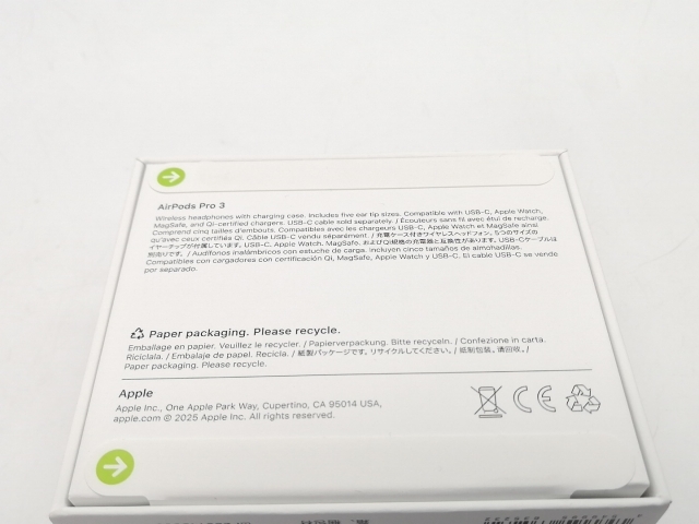 未使用】Apple AirPods Pro 3 MFHP4J/A【大阪本店】保証期間1ヶ月