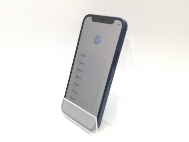 中古Apple 国内版 SIMフリー iPhone 12 mini 256GB ブルー