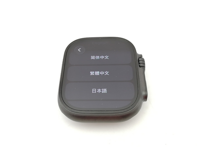 【中古】Apple Apple Watch Ultra3 49mm Cellular ブラックチタニウムケース/ブラックチタニウムミラネーゼループM MF1Q4J/A【熊本】保証期間１ヶ月【ランクB】