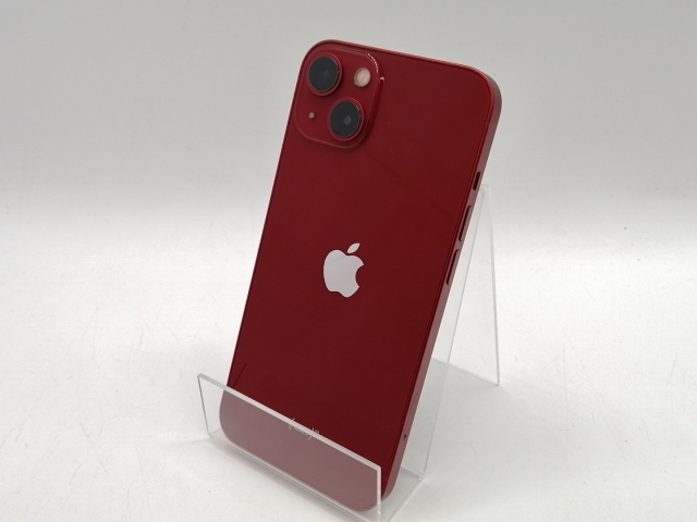 【中古】【赤ロム保証あり】Apple au 【SIMフリー】 iPhone 13 512GB (PRODUCT)RED MLNR3J/A【小倉駅前】保証期間１ヶ月【ランクB】