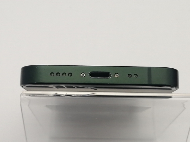 【中古】【赤ロム保証あり】Apple au 【SIMフリー】 iPhone 13 mini 128GB グリーン MNFC3J/A【熊本】保証期間１週間【ランクC】_4