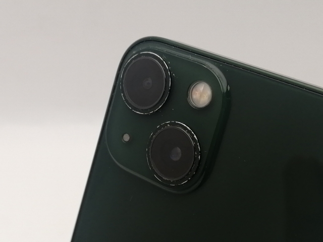 【中古】【赤ロム保証あり】Apple au 【SIMフリー】 iPhone 13 mini 128GB グリーン MNFC3J/A【熊本】保証期間１週間【ランクC】_6