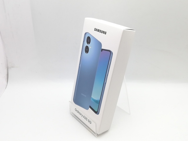 【未使用】SAMSUNG docomo 【SIMフリー】 Galaxy A25 5G ブルー 4GB 64GB SC-53F【秋葉5号】保証期間３ヶ月