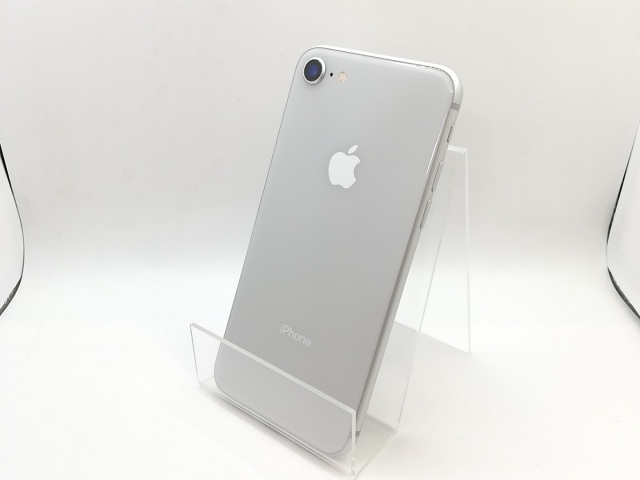 【中古】Apple au 【SIMロック解除済み】 iPhone 8 64GB シルバー MQ792J/A【熊本】保証期間１ヶ月【ランクC】