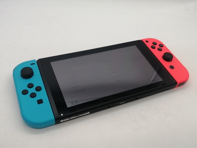 【中古】Nintendo Switch 本体 Joy-Con(L) ネオンブルー/(R) ネオンレッド HAD-S-KABAH 【2022年11月】【熊本】保証期間１ヶ月【ランクA】
