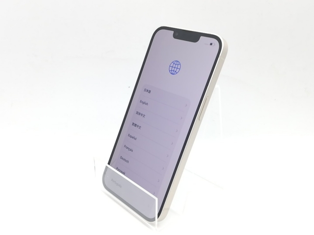 中古】Apple 国内版 【SIMフリー】 iPhone 13 128GB スターライト 