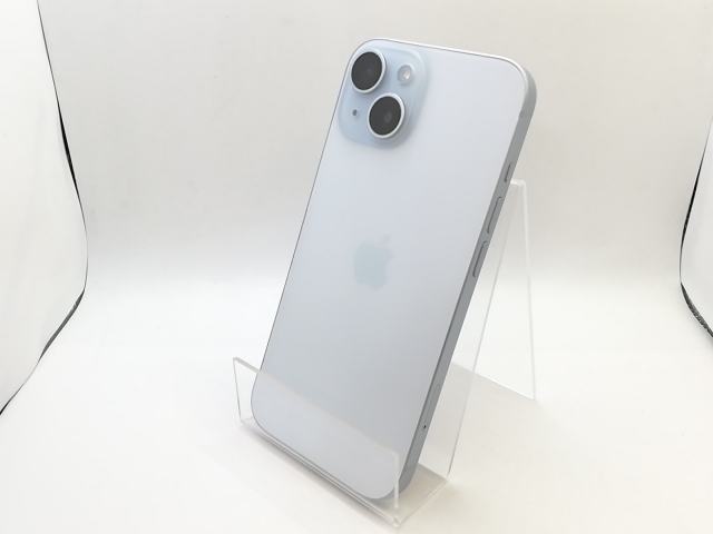 中古】Apple SoftBank 【SIMフリー】 iPhone 15 128GB ブルー MTML3J/A 