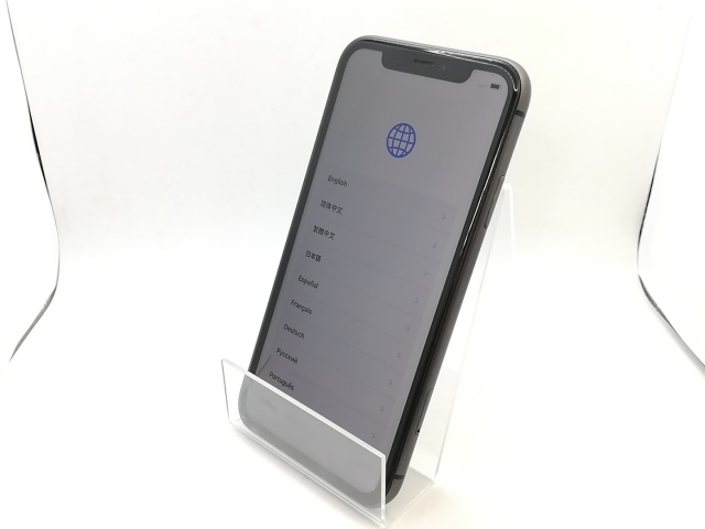 【中古】Apple SoftBank 【SIMロック解除済み】 iPhone 11 128GB ブラック MWM02J/A【熊本】保証期間１ヶ月【ランクB】_1