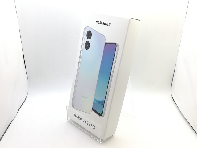 【未使用】SAMSUNG au 【SIMフリー】 Galaxy A25 5G ライトブルー 4GB 64GB SCG33【DS秋葉】保証期間３ヶ月