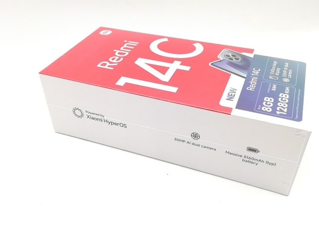 【未使用】Xiaomi 国内版 【SIMフリー】 Redmi 14C スターリーブルー 4GB 128GB【熊本】保証期間３ヶ月_1