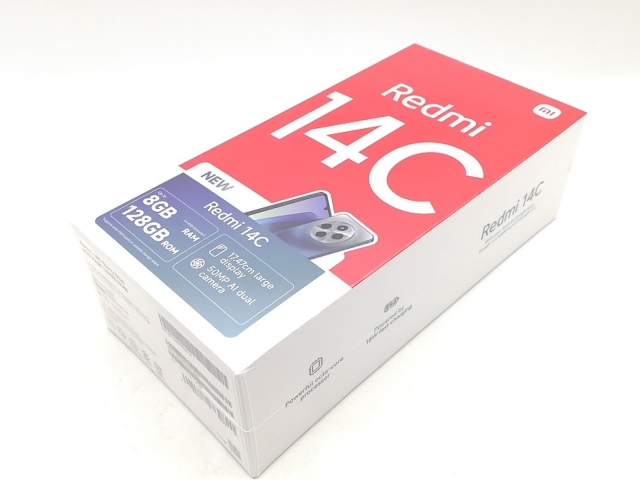 【未使用】Xiaomi 国内版 【SIMフリー】 Redmi 14C スターリーブルー 4GB 128GB【熊本】保証期間３ヶ月_2