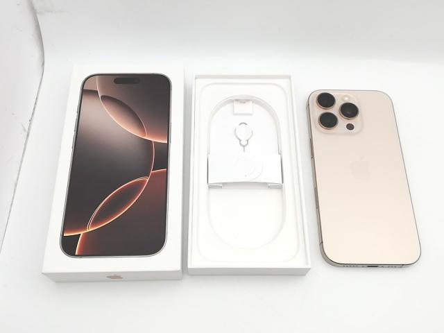 【中古】【赤ロム保証あり】Apple au 【SIMフリー】 iPhone 16 Pro 512GB デザートチタニウム MYN63J/A【熊本】保証期間１ヶ月【ランクB】_8