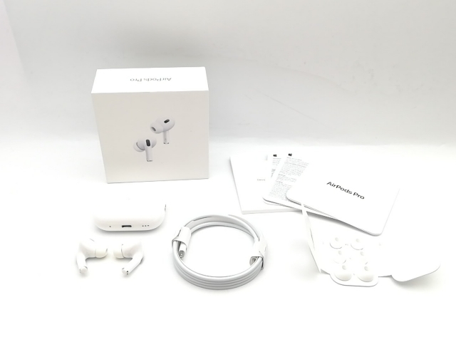 【中古】Apple AirPods Pro 第2世代（2022/Lightning） MQD83J/A【熊本】保証期間１ヶ月_8