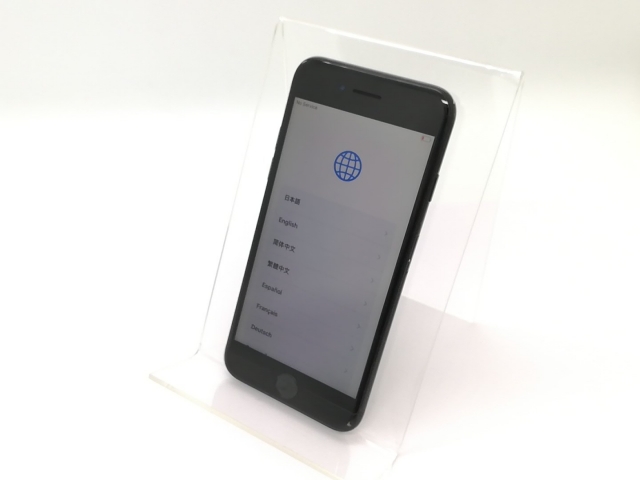【中古】Apple SoftBank 【SIMロック解除済み】 iPhone 7 128GB ジェットブラック MNCP2J/A【秋葉4号】保証期間１ヶ月【ランクC】_1