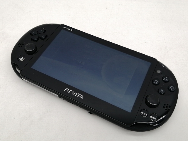 中古】SONY PlayStation VITA Wi-Fiモデル ブラック PCH-2000 ZA11