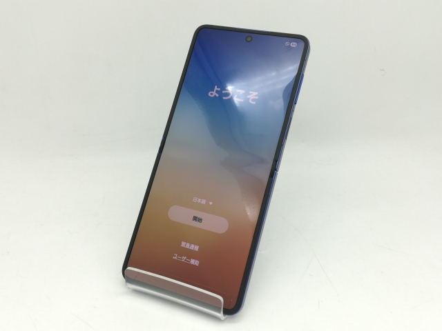 【中古】SAMSUNG au 【SIMフリー】 Galaxy Z Flip7 ブルーシャドウ 12GB 256GB SCG35【町田】保証期間１ヶ月【ランクA】_1