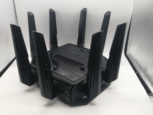 【中古】ASUS ROG Rapture GT-BE98 Wi-Fi7(11be)対応無線LANルーター/2024年4月【町田】保証期間１週間_2