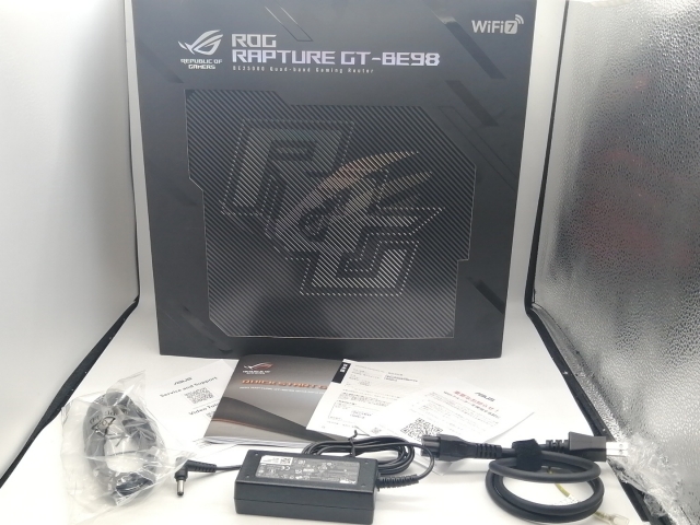 【中古】ASUS ROG Rapture GT-BE98 Wi-Fi7(11be)対応無線LANルーター/2024年4月【町田】保証期間１週間_5