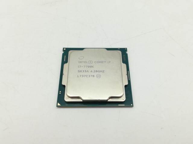 Intel インテル CPU Core i7-7700K 4c8t 動作品 Amazon | Intel CPU Core i7-7700 3.6GHz 8Mキャッシュ 4コア/8