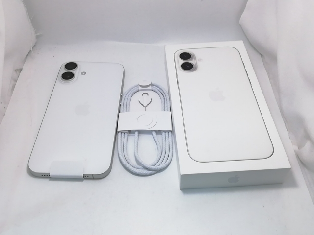 未使用】Apple 国内版 【SIMフリー】 iPhone 16 Plus 256GB ホワイト