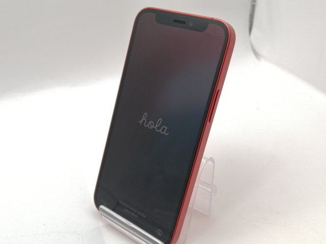 【中古】Apple au 【SIMロック解除済み】 iPhone 12 mini 128GB (PRODUCT)RED MGDN3J/A【秋葉5号】保証期間１ヶ月【ランクB】_1