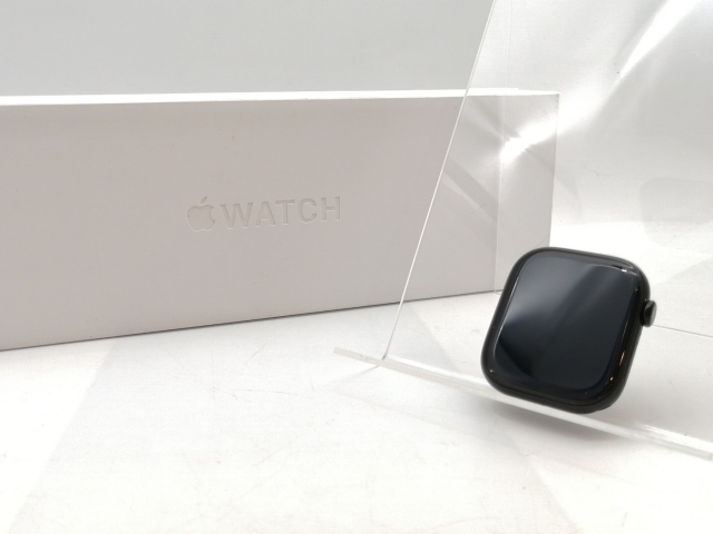 【中古】Apple Apple Watch Series10 46mm GPS ジェットブラックアルミニウムケース/ブラックスポーツバンド (M/L) MWWQ3J/A【津田沼】保証期間１ヶ月【ランクB】