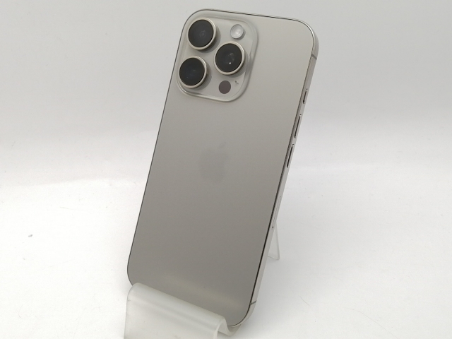 【中古】Apple 国内版 【SIMフリー】 iPhone 16 Pro 128GB ナチュラルチタニウム MYMY3J/A【大須2】保証期間１ヶ月【ランクA】