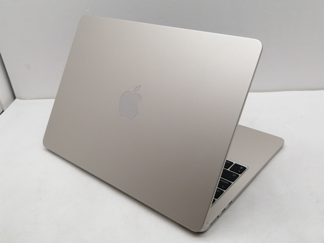 【中古】Apple MacBook Air 13インチ M2(CPU:8C/GPU:10C) 8GB/512GB スターライト MLY23J/A (M2,2022)【仙台イービーンズ】保証期間１ヶ月【ランクB】_1