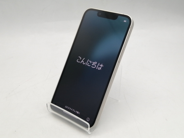 【中古】Apple 国内版 【SIMフリー】 iPhone 13 mini 128GB スターライト MLJE3J/A【町田】保証期間１週間【ランクC】_1