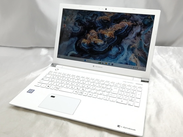 【中古】Dynabook dynabook CZ45 CZ45/LW W6CZ45BLWB リュクスホワイト【i5-8250U 8G 1T DVDマルチ WiFi 15.6LCD】【ECセンター】保証期間１ヶ月【ランクC】