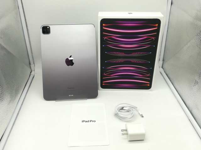 【中古】Apple iPad Pro 11インチ（第4世代） Wi-Fiモデル 128GB スペースグレイ MNXD3J/A【ECセンター】保証期間１ヶ月【ランクB】